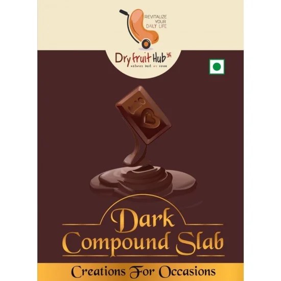 Dark Chocolate Compound 400g Dark Chocolate for Cake Baking